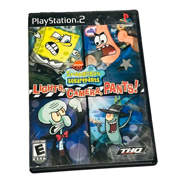 Sony Video Games & Consoles Spongebob Squarepants Lights Camera